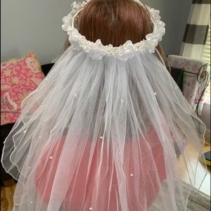 1st Communion Veil - Brand New, Never Worn
